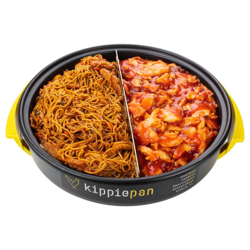 Combimaaltijdpan Chinese Bami & Kip in Pangangsaus
